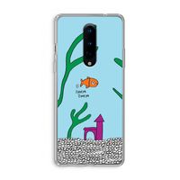 Aquarium: OnePlus 8 Transparant Hoesje