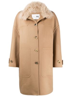 Manzoni 24 manteau droit à boutonnière - Tons neutres