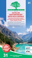 Wandelkaart 31 Valpelline, Saint Barthélemy, Aosta - Valle Centrale | Fraternali Editore