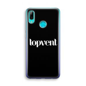 Topvent Zwart: Huawei P Smart (2019) Transparant Hoesje