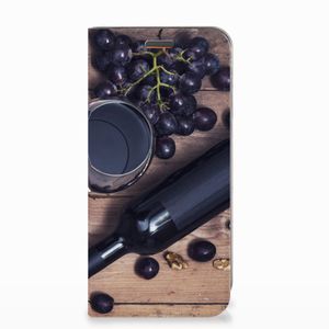 Motorola Moto E5 Play Flip Style Cover Wijn