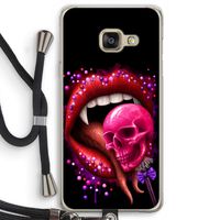 Dodelijk zoet: Samsung Galaxy A3 (2016) Transparant Hoesje met koord