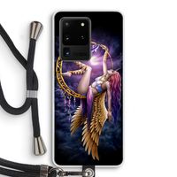 Aerial Angel: Samsung Galaxy S20 Ultra Transparant Hoesje met koord