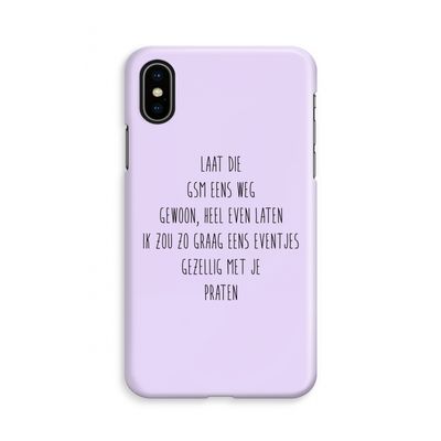 GSM: iPhone Xs Volledig Geprint Hoesje