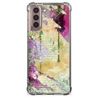 Back Cover Samsung Galaxy S21 Plus Letter Painting