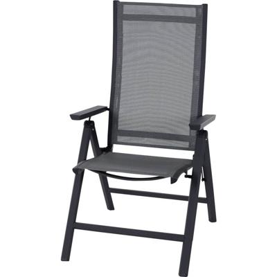 Siena Garden S83264 Tuinstoel Aluminium Antraciet (mat), Grijs