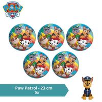 Bal - Voordeelverpakking - Paw Patrol - 23 cm - 5 stuks - thumbnail
