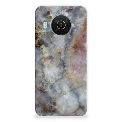 Nokia X10 | X20 | TPU | Siliconen hoesje | Marmer Grijs