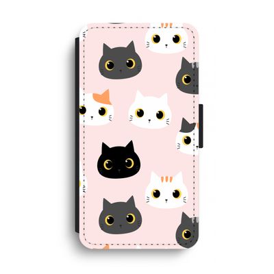 Katten: iPhone XS Max Flip Hoesje