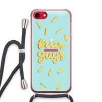 Always fries: iPhone SE 2020 Transparant Hoesje met koord