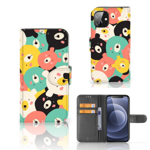 Apple iPhone 12 Mini Leuk Hoesje Bears