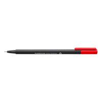 Fineliner staedtler triplus 334 0.3mm rood