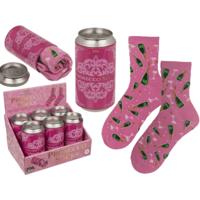 Prosecco sokken in blikje
