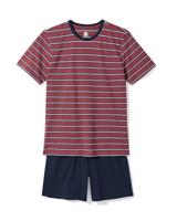 HEMA Herenshortama Jaap jersey retro donkerblauw (donkerblauw)