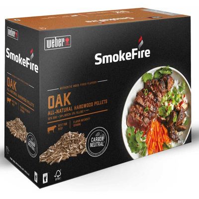 Weber SmokeFire Natuurlijke hardhout pellets - Oak brandstof