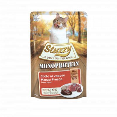 Stuzzy Cat Grain Free Monoprotein rund nat kattenvoer 85 gram 4 dozen (80 x 85 g)