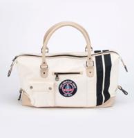 Carroll Shelby V67 48h Reistas Canvas en Leer - Ecru