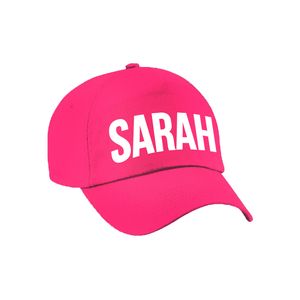 Sarah cadeau pet /cap roze voor dames