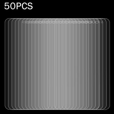 50 stuks voor Huawei Y5 2017 0.3mm 9H oppervlaktehardheid 2.5D explosieveilige Full Screen getemperd glas scherm Film geen retailpakket