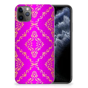 Siliconen Hoesje Apple iPhone 11 Pro Max Barok Roze