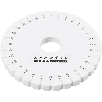 Creativ Company Kumihimo-vlechtschijf, d 12 cm, 1 stuk