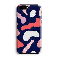 Memphis Shapes Pink: Volledig Geprint iPhone 7 Plus Hoesje