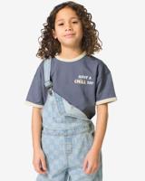 HEMA Kinder T-shirt Tekst Grijs (grijs) HEMA Kinder T-shirt Tekst Grijs (grijs)