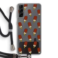 Yummy: Samsung Galaxy S21 Plus Transparant Hoesje met koord
