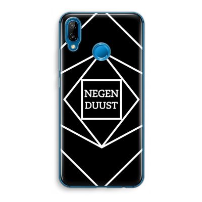 Negenduust geometrisch: Huawei P20 Lite Transparant Hoesje