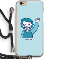 Zwaai: iPhone 6 / 6S Transparant Hoesje met koord