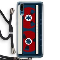 Here's your tape: Huawei P20 Transparant Hoesje met koord