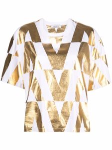 Valentino Garavani t-shirt à logo imprimé - Blanc