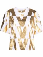 Valentino Garavani t-shirt à logo imprimé - Blanc