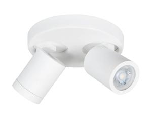 Highlight IP44 opbouwspotOliver 2-lichts mat wit - S7436.00