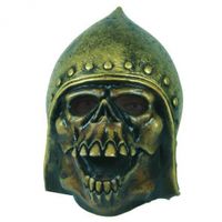 Latex horror masker skull + helm - thumbnail