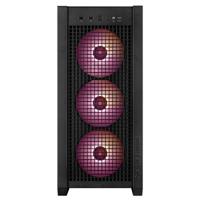 Asus TUF Gaming GT302 ARGB Midi-tower PC-behuizing Zwart 4 voorgeïnstalleerde ventilators, Geïntegreerde verlichting, Stoffilter, Zijvenster - thumbnail