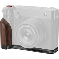SmallRig 5266 L-Shape Mount Plate with Wooden Handle for Fujifilm GFX100RF (zwart)