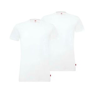 Heren basic shirt met ronde hals