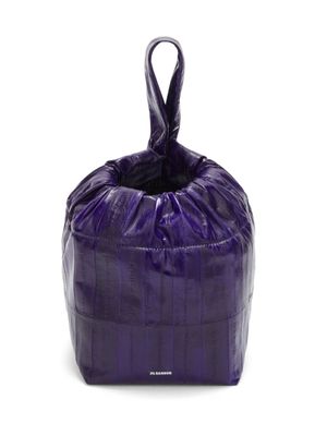 Jil Sander pochette à lien de resserrage - Violet