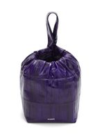 Jil Sander pochette à lien de resserrage - Violet Jil Sander pochette à lien de resserrage - Violet
