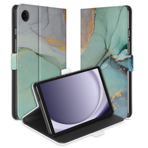 Uniek Samsung Galaxy Tab A9 Tablethoesje Watercolor Mix Design | B2C Telecom