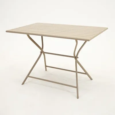 Tuintafel globe 110x70 zand