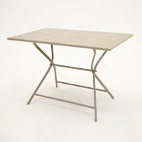 Tuintafel globe 110x70 zand