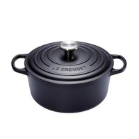 LE CREUSET - Signature - Braadpan rond 26cm 5,30l Mat Zwart - thumbnail