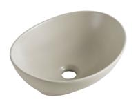 Waskom BWS Paro Ovaal 40x33x14,5 cm Keramiek Beige