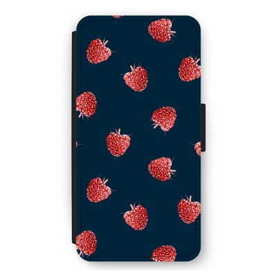 Framboosjes: iPhone 12 Pro Max Flip Hoesje