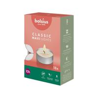 Bolsius maxi theelichten 18 stuks