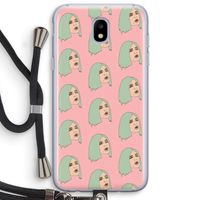 King Kylie: Samsung Galaxy J5 (2017) Transparant Hoesje met koord