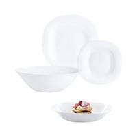 Serviesset Luminarc Carine Blanco Wit Glas 19 Onderdelen