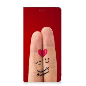 Samsung Galaxy A51 Hippe Standcase Liefde - Origineel Romantisch Cadeau